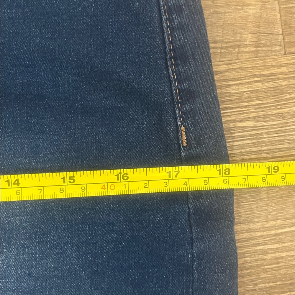 Bleu Blue denim Jean Knee-Length Skirt for Casual Wear Size 6 - Picture 14 of 14